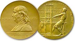 Premio Pulitzer gold medal